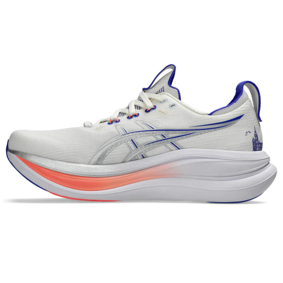 ASICS GEL NIMBUS 28 PARIS - Bianco - vista 2