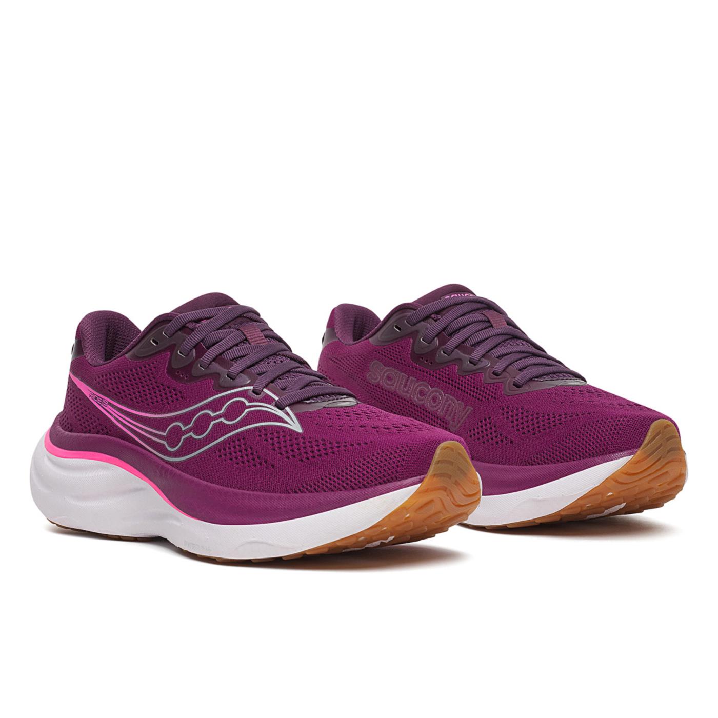 SAUCONY RIDE 19 WOMAN - Viola - vista 3