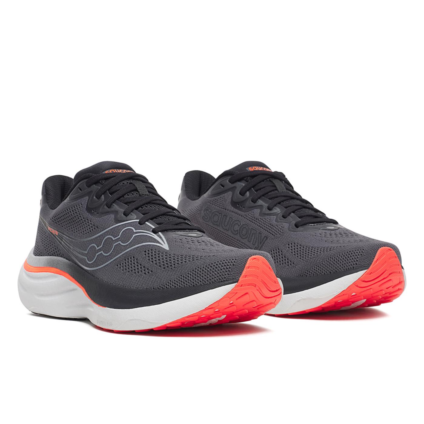 SAUCONY RIDE 19 - Grigio scuro - vista 3