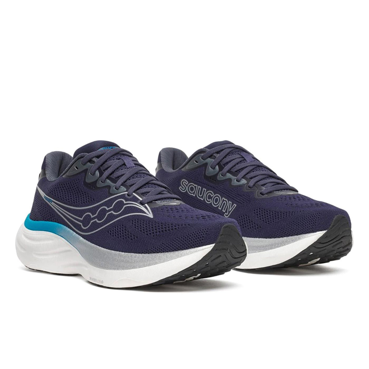 SAUCONY RIDE 19 - Blu - vista 3