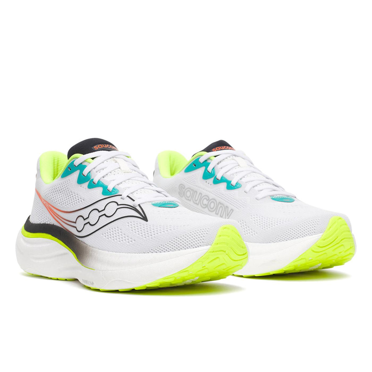 SAUCONY RIDE 19 - Bianco - vista 3