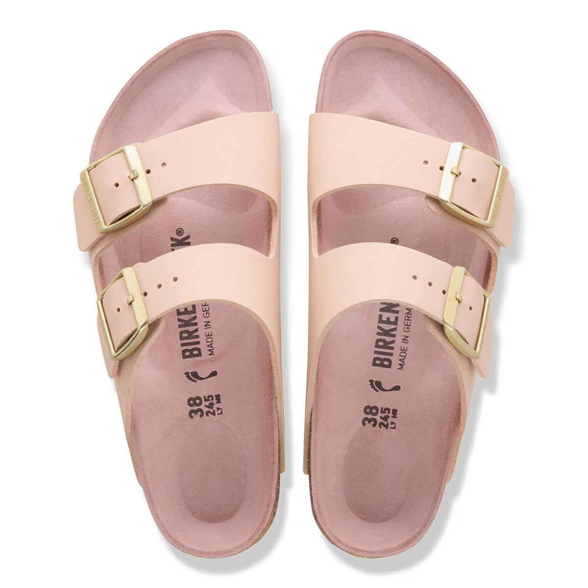 BIRKENSTOCK ARIZONA TRIPLE BEIGE PINK - Rosa - vista 3