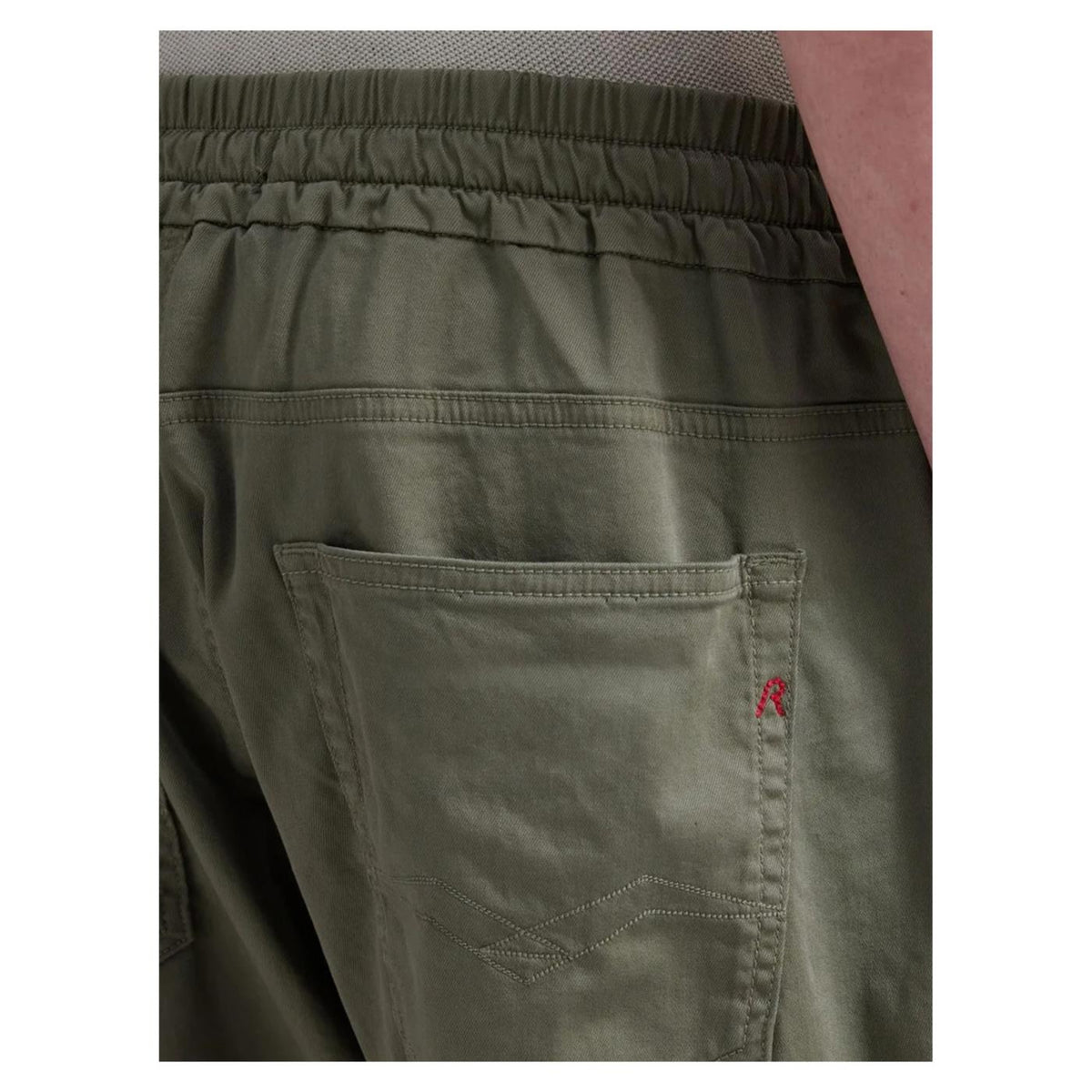 REPLAY JEANS SLIM FIT LANNY L.32 - Militare - vista 4