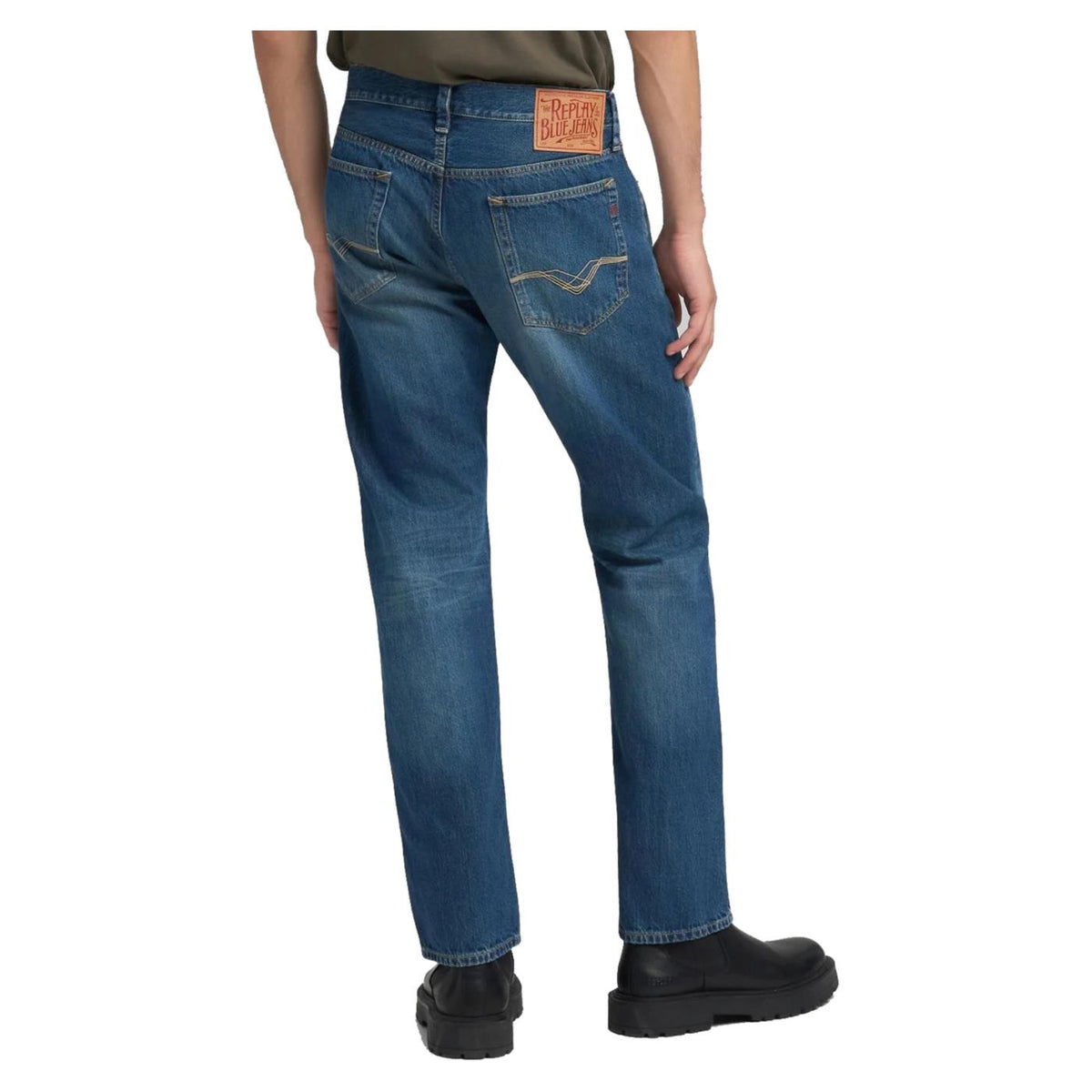 REPLAY JEANS REGULAR DERYCK L.32 - C1-denim - vista 2