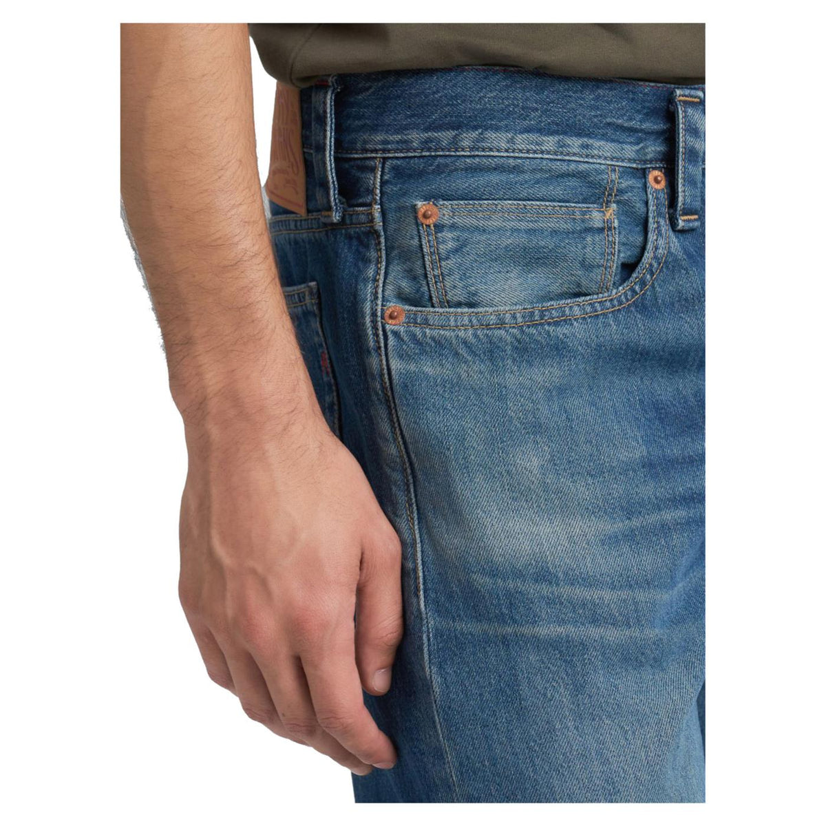 REPLAY JEANS REGULAR DERYCK L.32 - C1-denim - vista 4