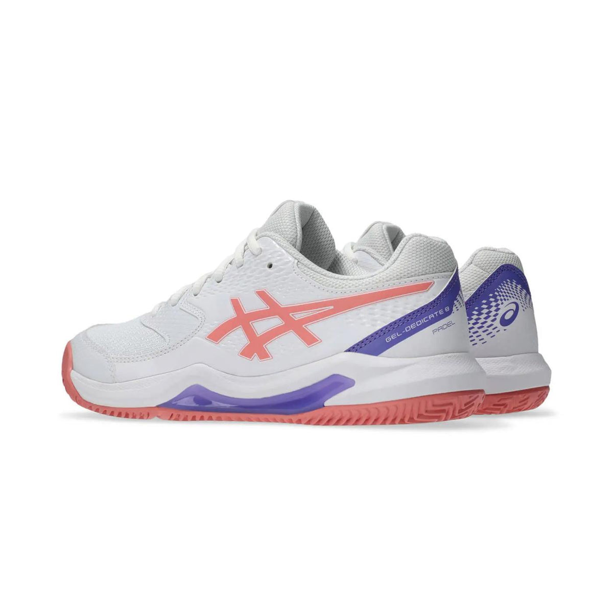 ASICS GEL DEDICATE 8 PADEL W - Bianco - vista 3