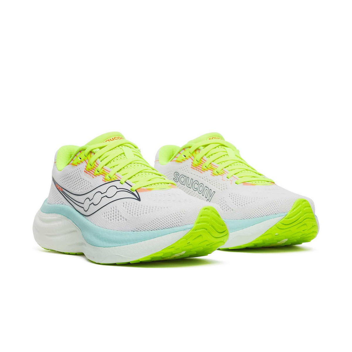 SAUCONY RIDE 19 WOMAN - Bianco - vista 3