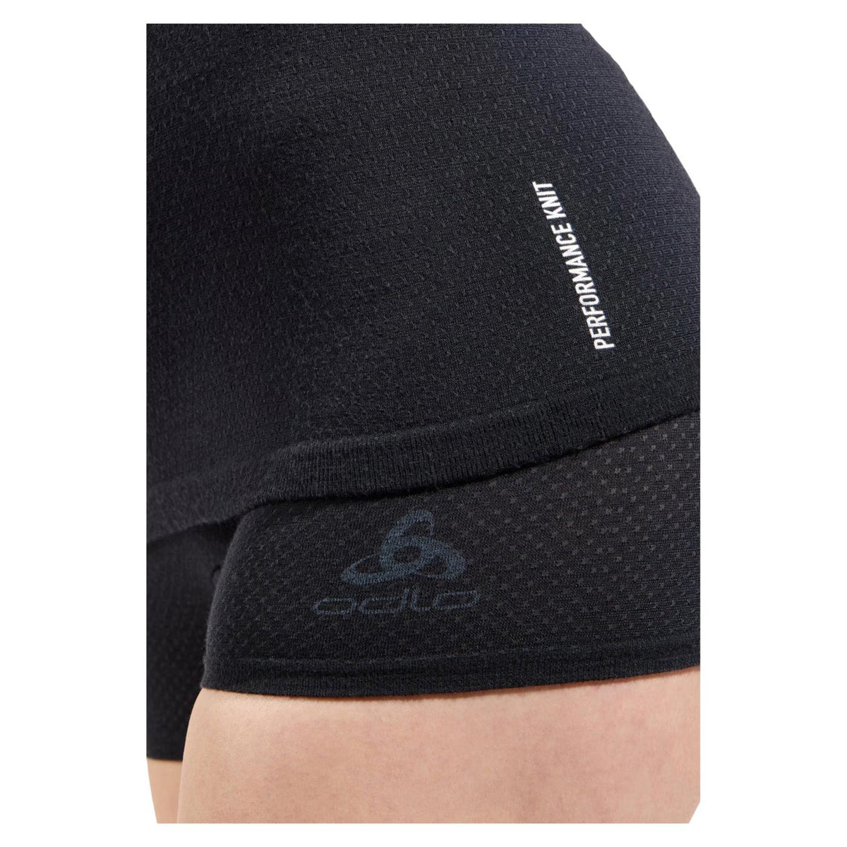 ODLO MERINO 140 SEAMLESS W TOP - Nero - vista 4