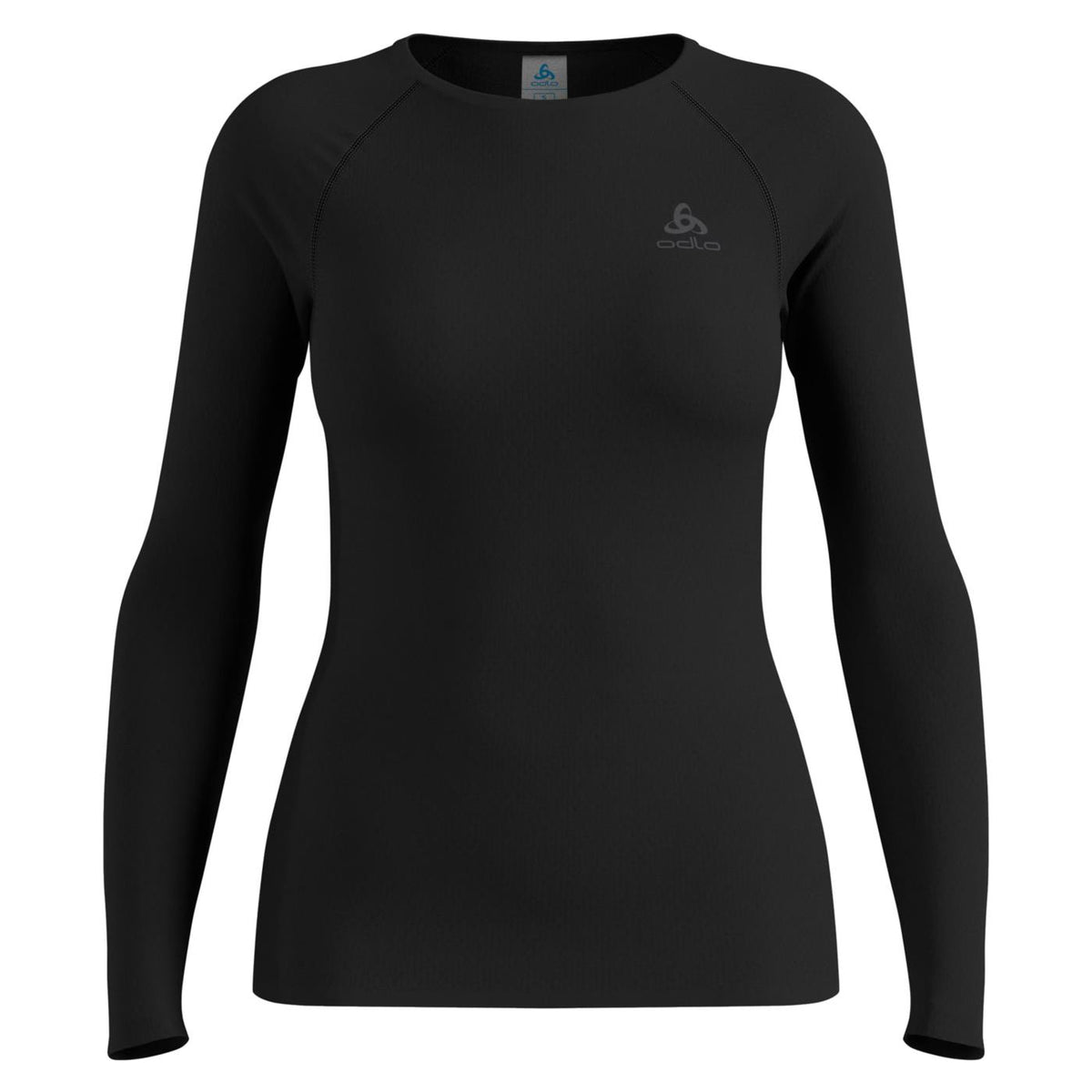 ODLO MERINO 140 SEAMLESS W LS - Nero - vista 5