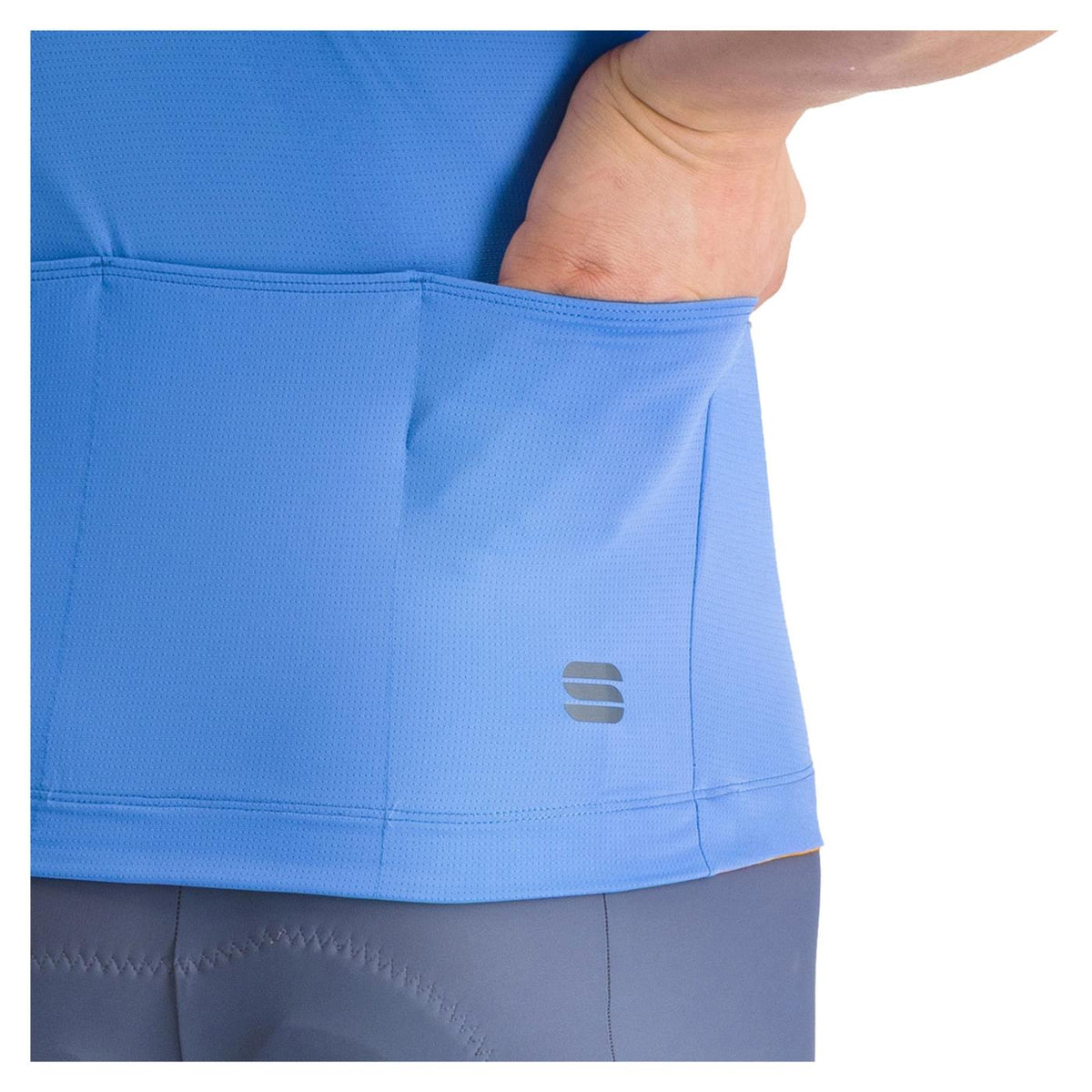 SPORTFUL CLASSIC JERSEY - C1-azzurro - vista 3