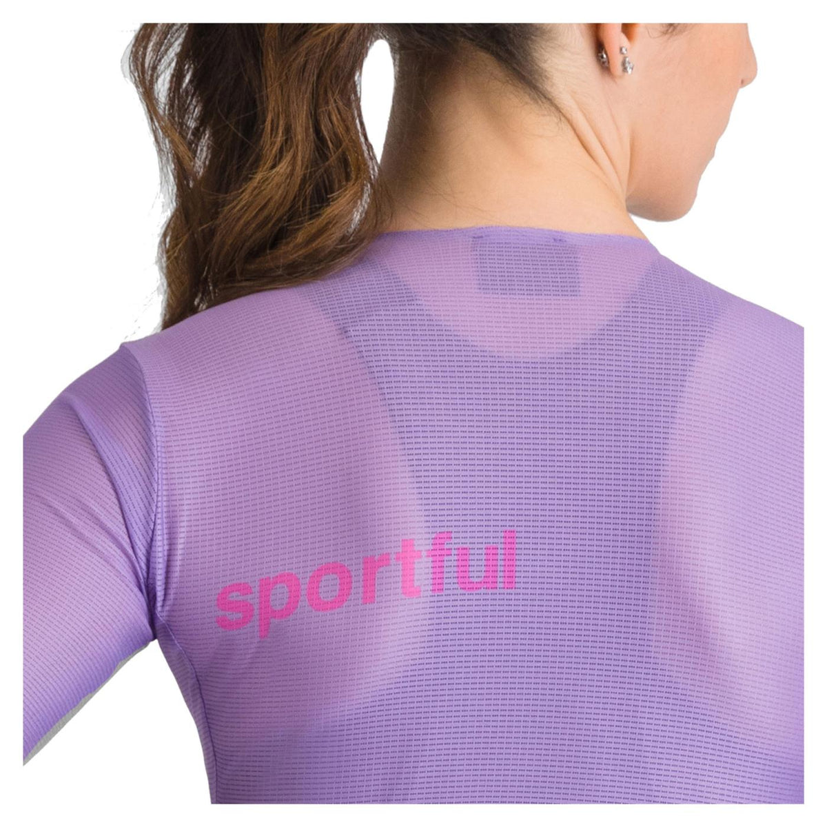 SPORTFUL LIGHT 2 WOMAN JERSEY - Viola - vista 3
