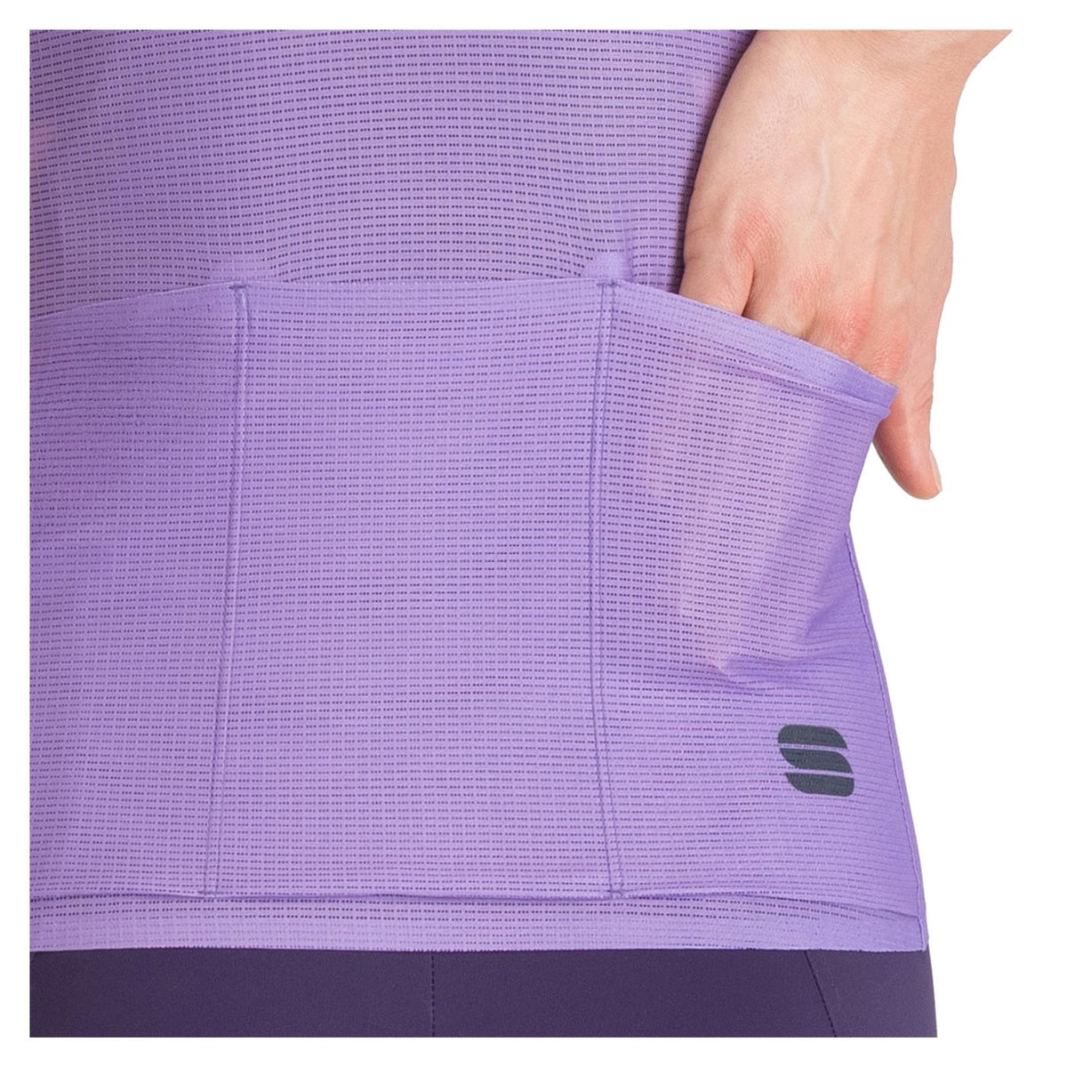 SPORTFUL LIGHT 2 WOMAN JERSEY - Viola - vista 4
