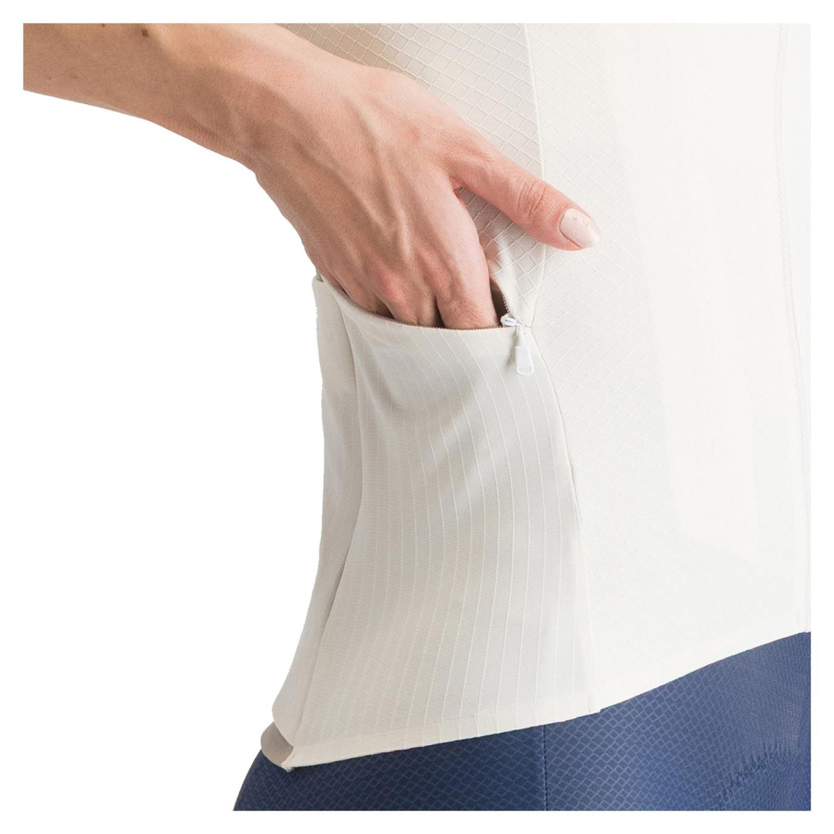 SPORTFUL HYPEREPIC WOMAN JERSEY - C1-bianco - vista 4