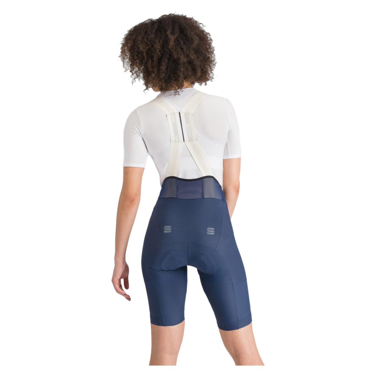 SPORTFUL HYPEREPIC WOMAN BIBSHORT - C1-blu - vista 2