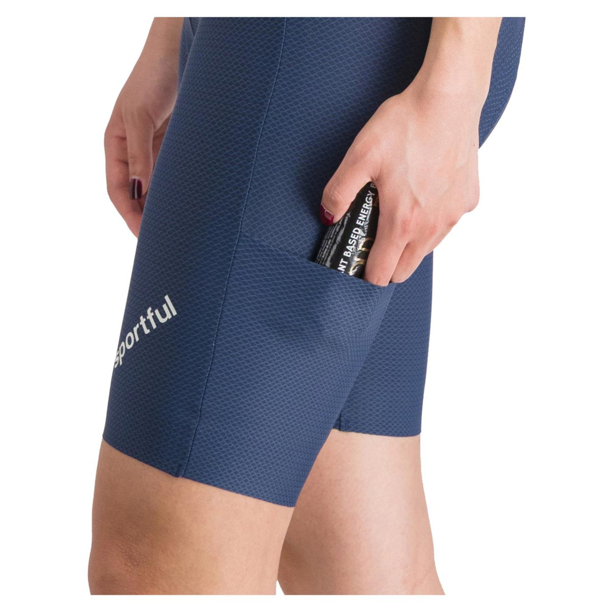 SPORTFUL HYPEREPIC WOMAN BIBSHORT - C1-blu - vista 5