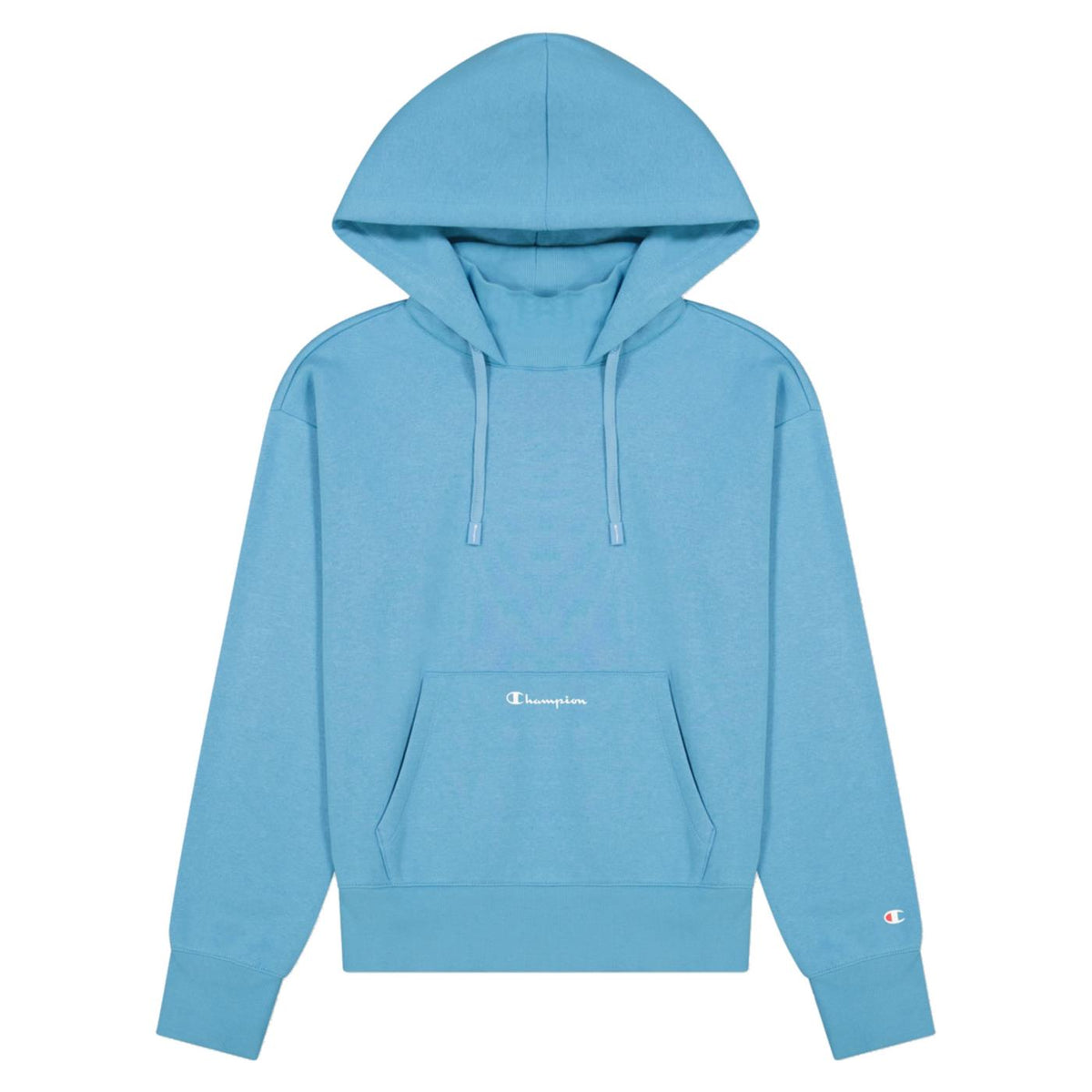 CHAMPION W HOODED SWEATSHIRT - Turchese - immagine principale