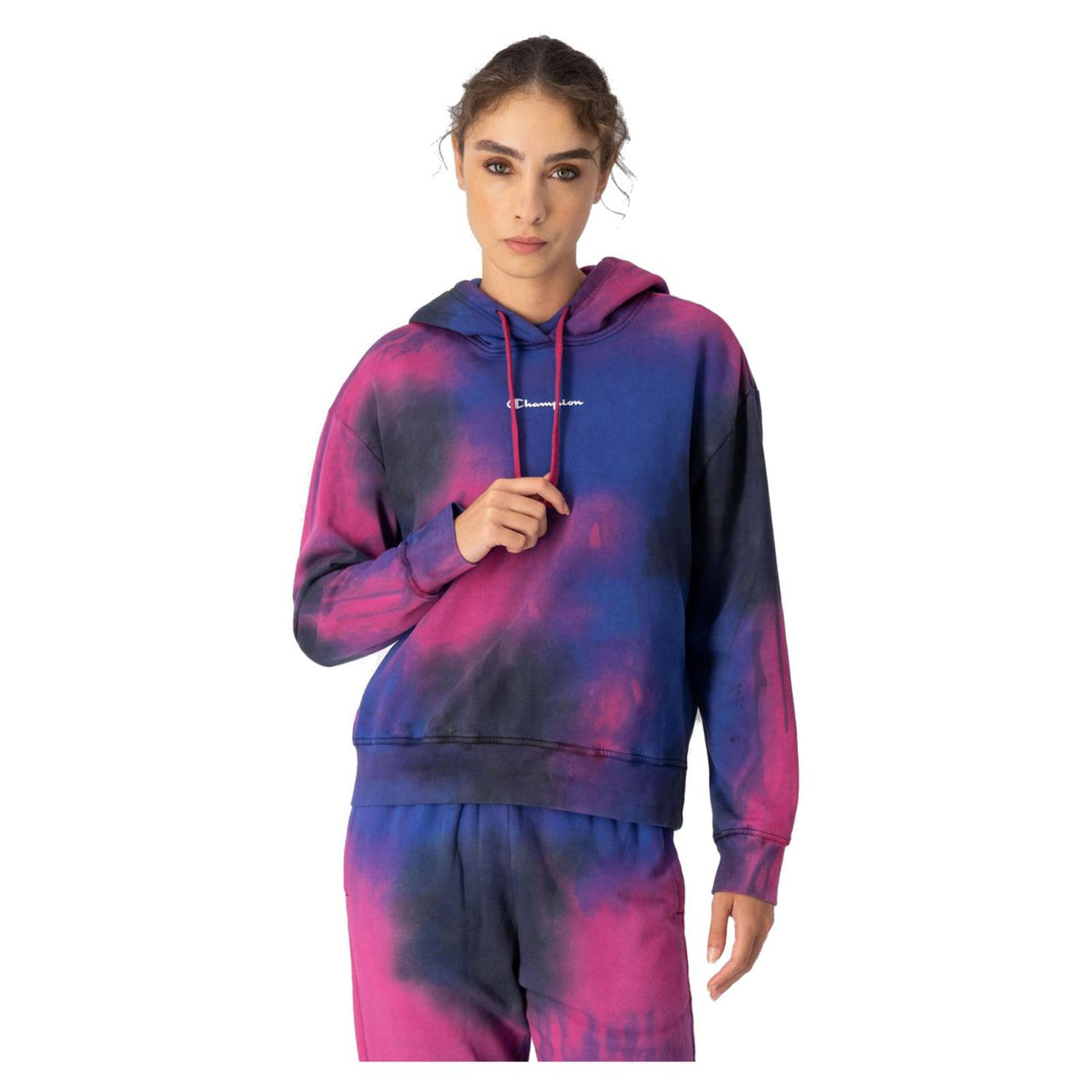 CHAMPION W HOODED SWEATSHIRT - seconda immagine