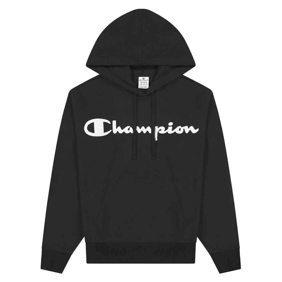 CHAMPION W HOODED SWEATSHIRT - Nero - immagine principale