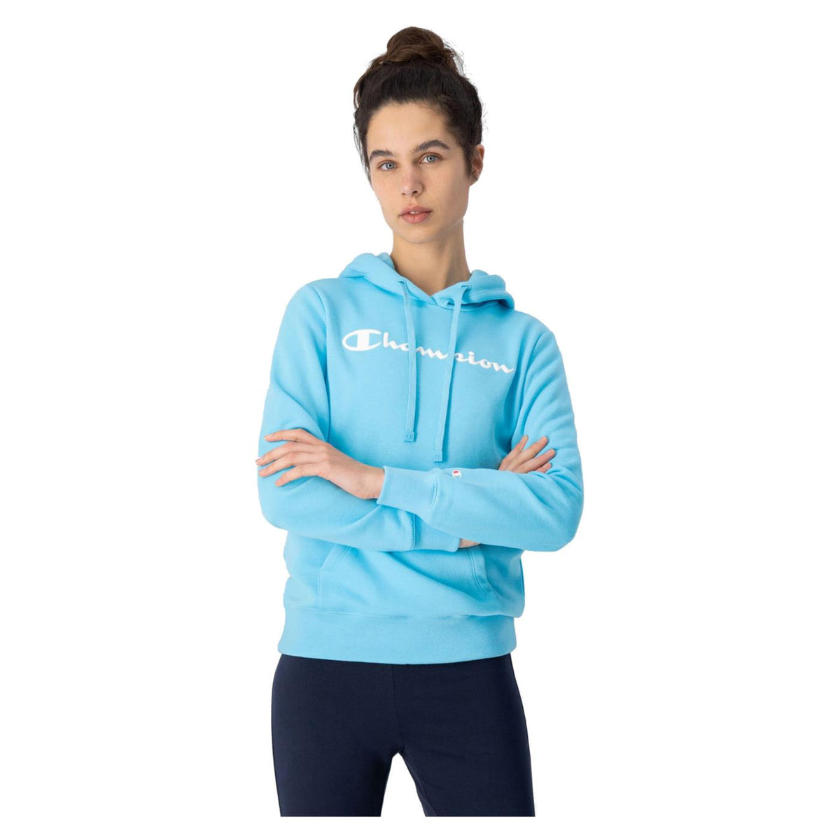CHAMPION WOMAN HOODED SWEATSHIRT - seconda immagine