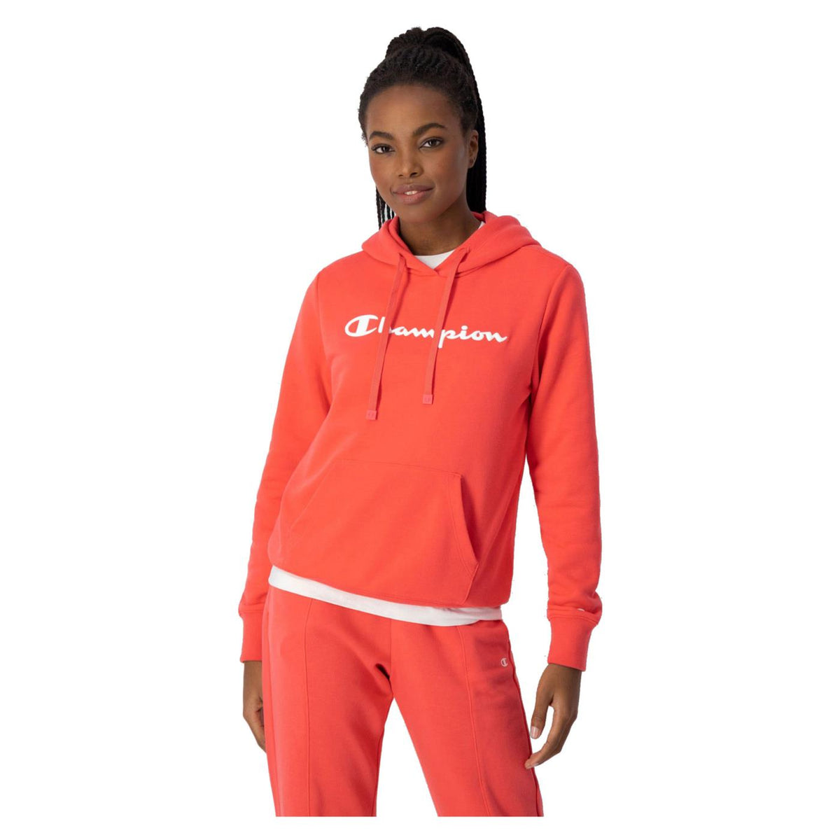 CHAMPION WOMAN HOODED SWEATSHIRT - seconda immagine