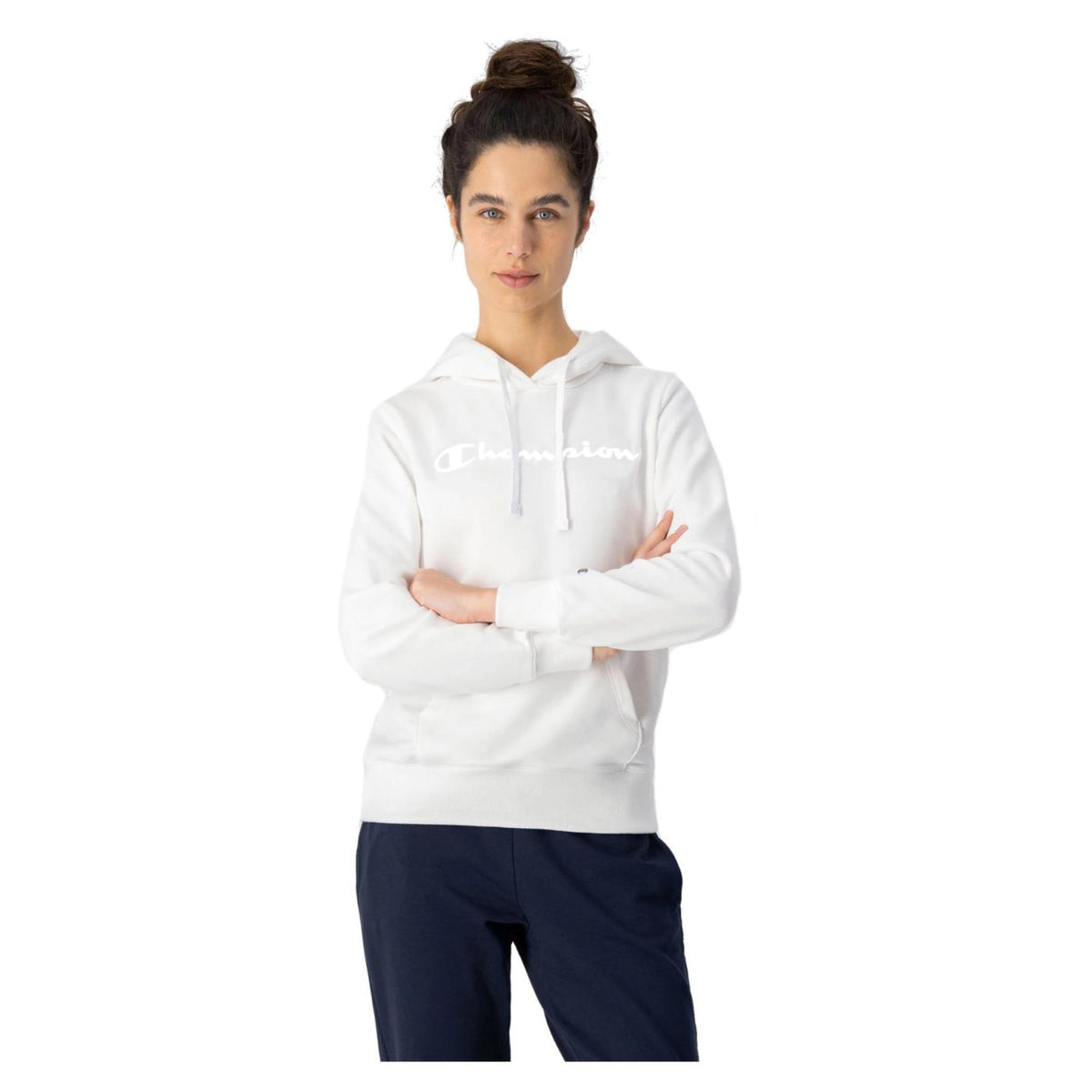 CHAMPION WOMAN HOODED SWEATSHIRT - seconda immagine