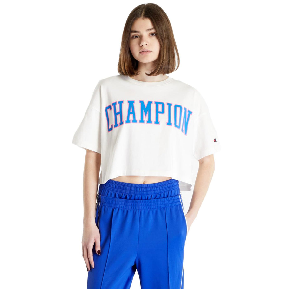 CHAMPION WOMAN CREWNECK T-SHIRT