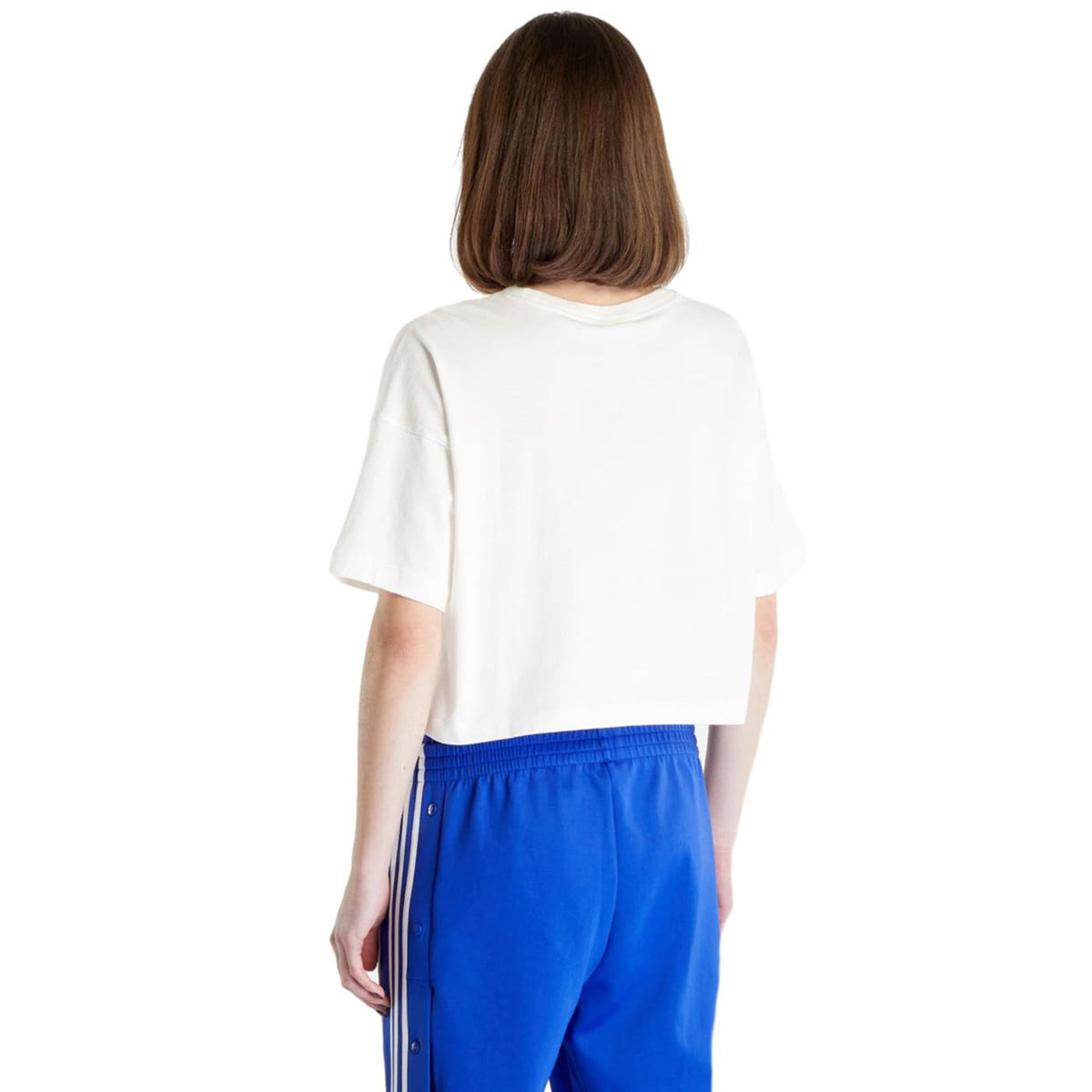 CHAMPION WOMAN CREWNECK T-SHIRT - Bianco - vista 2