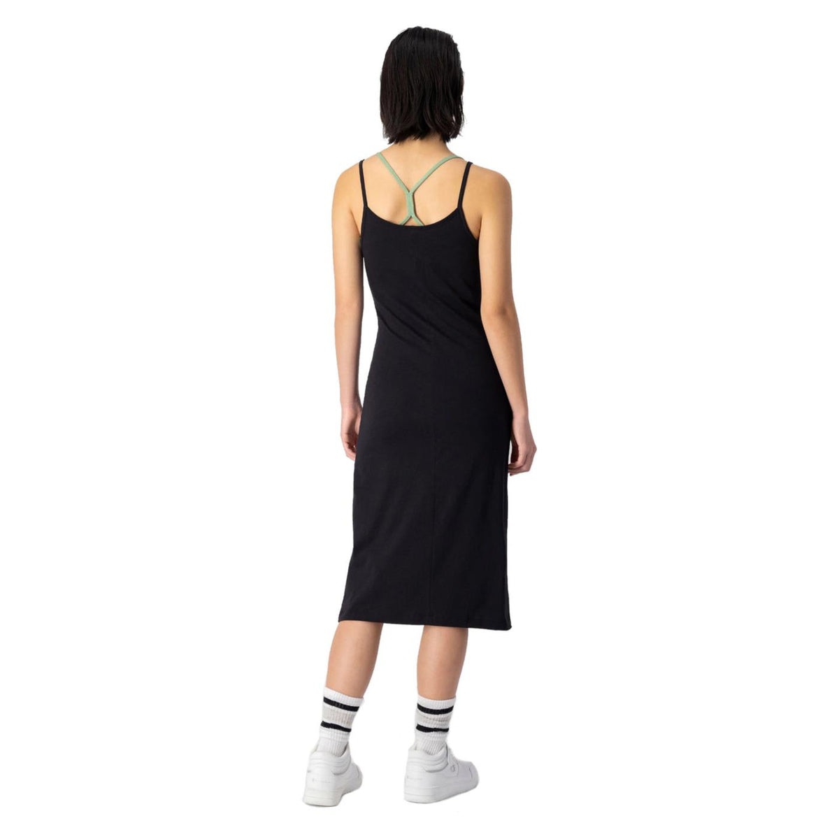 CHAMPION WOMAN DRESS - Nero - vista 4