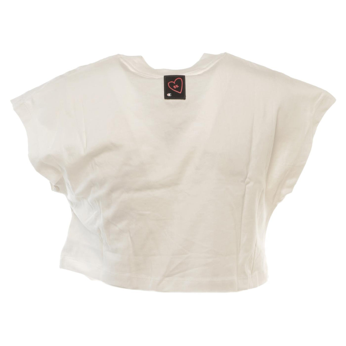 CHAMPION WOMAN CREWNECK T-SHIRT - Bianco - vista 2