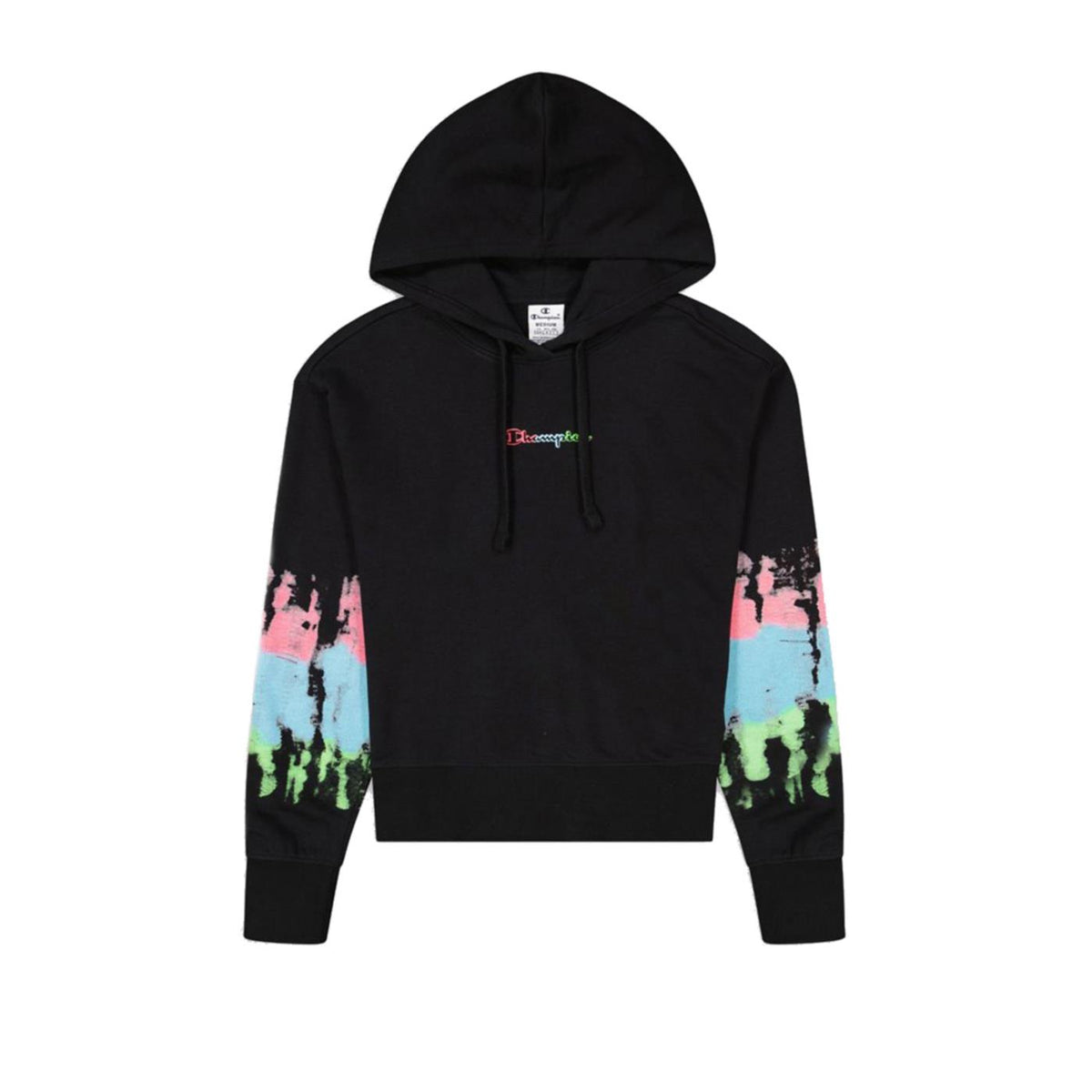 CHAMPION WOMAN HOODED SWEATSHIRT - Nero - immagine principale