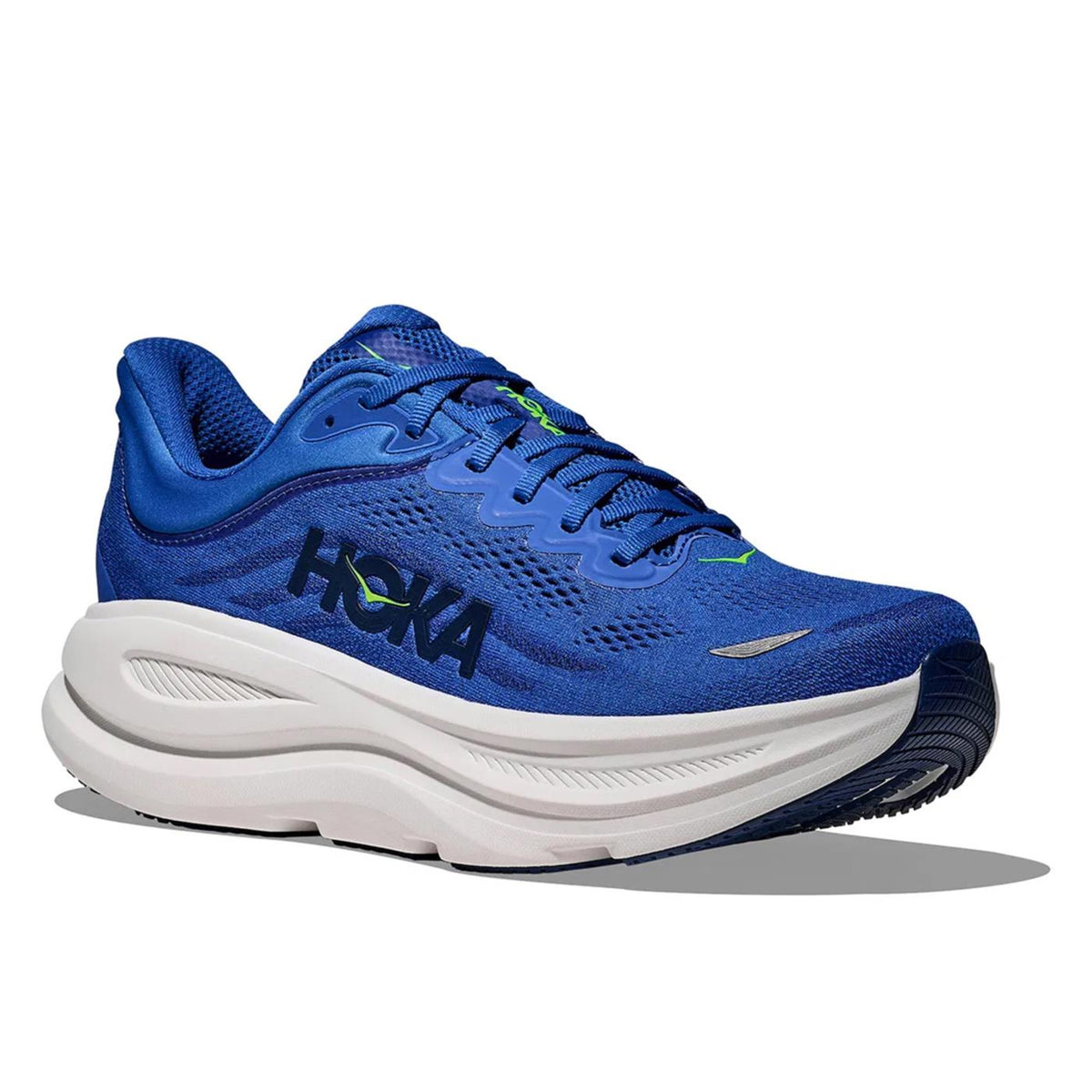 HOKA BONDI 9 - Blu - vista 4