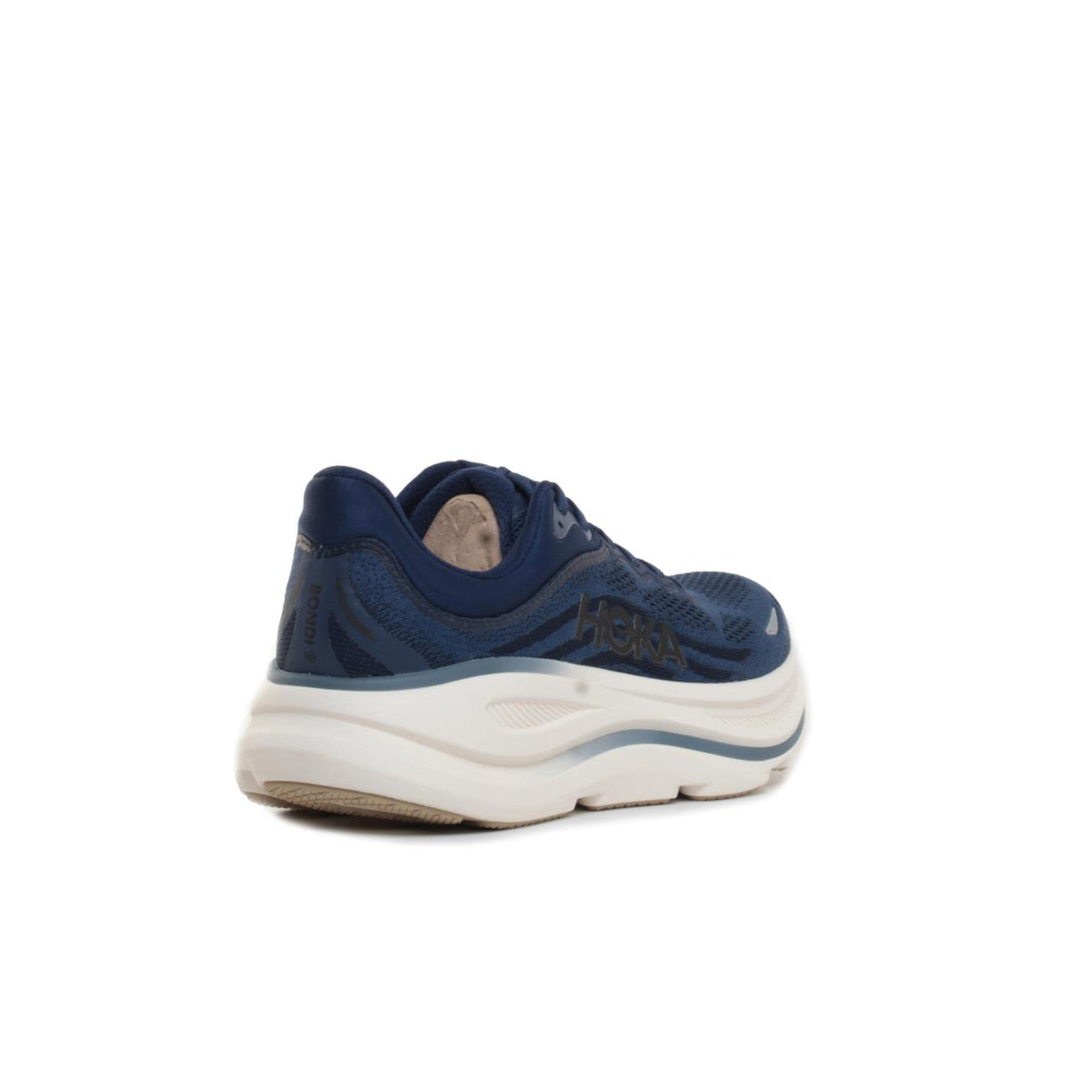 HOKA BONDI 9 - Blu - vista 4