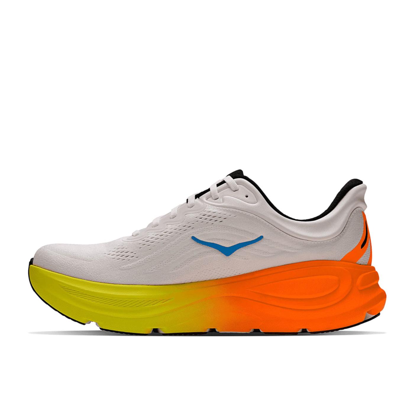 HOKA BONDI 9 - Bianco - vista 2
