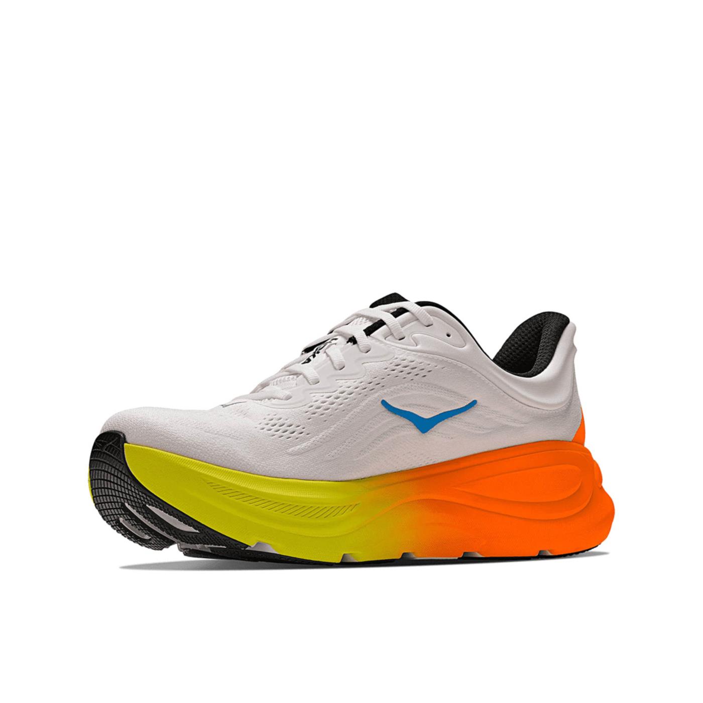 HOKA BONDI 9 - Bianco - vista 3