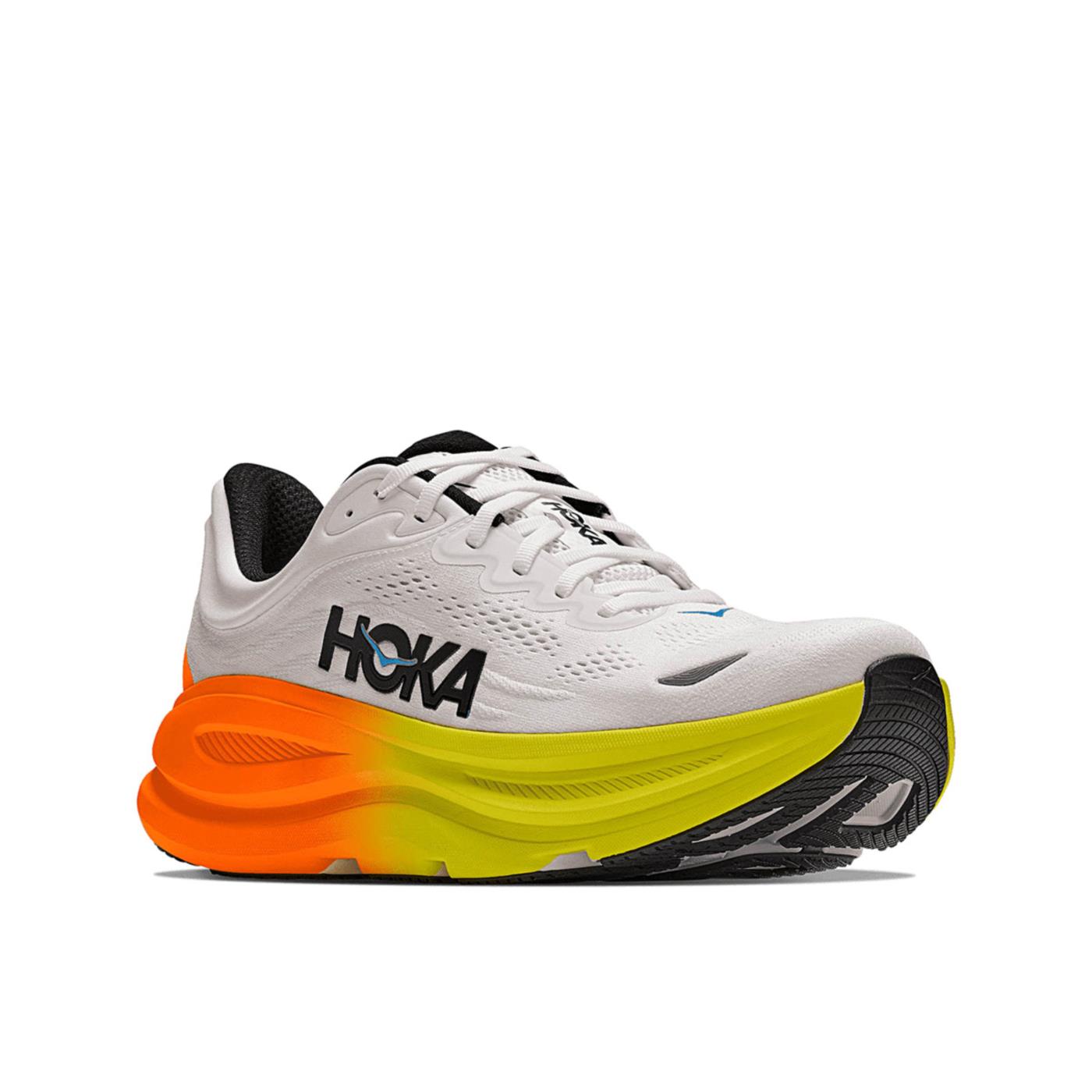 HOKA BONDI 9 - Bianco - vista 4