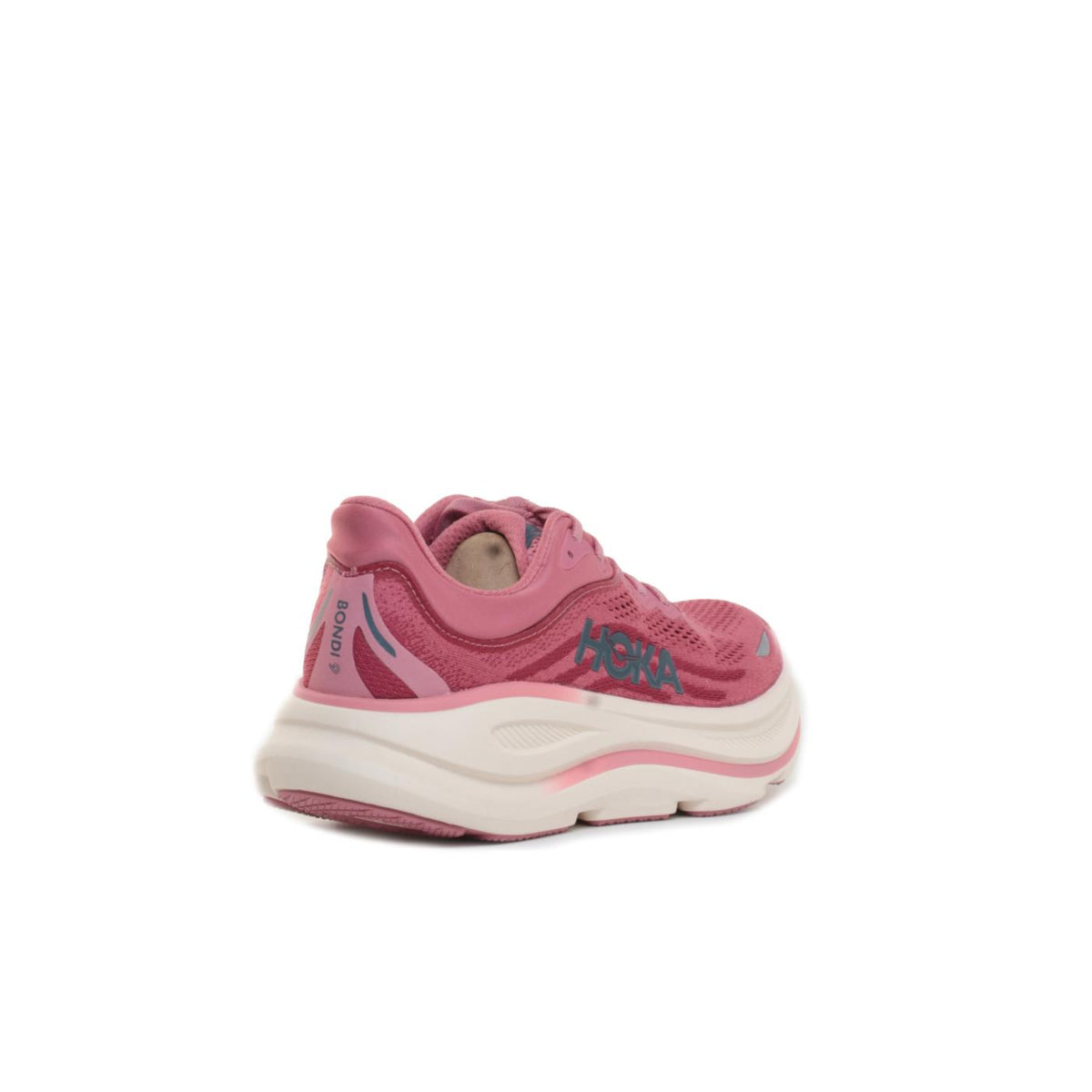 HOKA BONDI 9 WOMAN - Rosso - vista 4