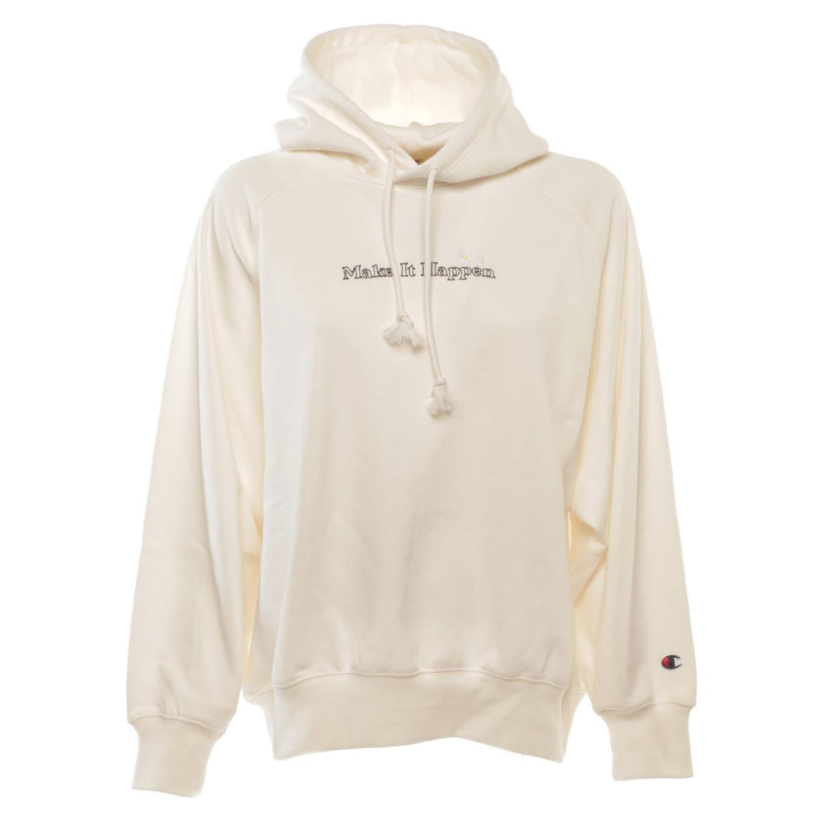 CHAMPION WOMAN HOODED SWEATSHIRT - Bianco - immagine principale