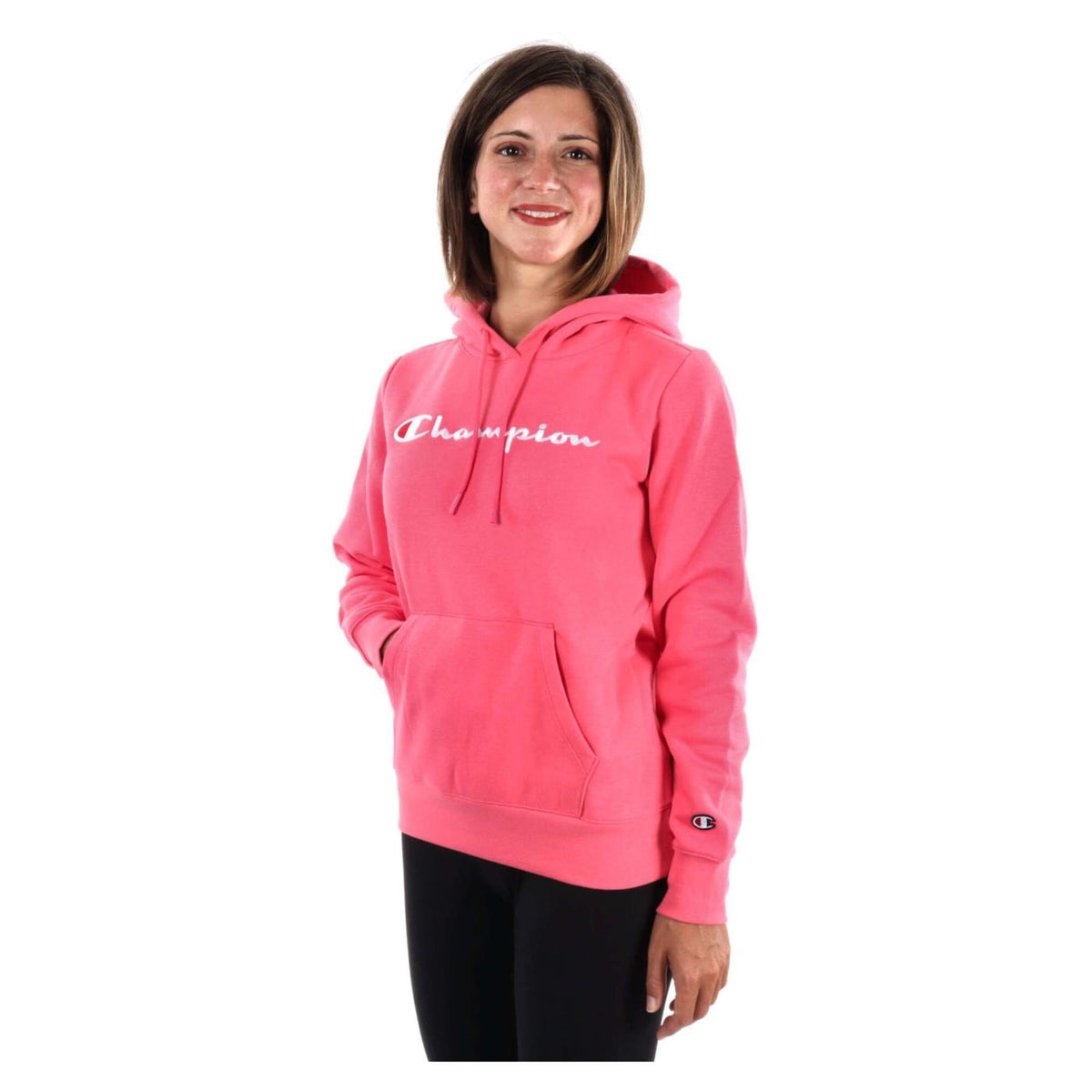 CHAMPION HOODED SWEATSHIRT - Fucsia - vista 2