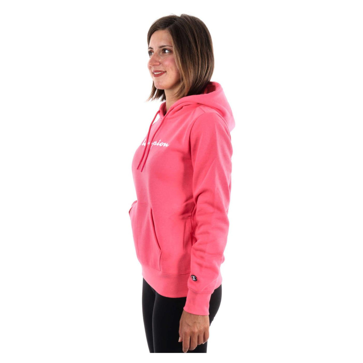 CHAMPION HOODED SWEATSHIRT - Fucsia - vista 3