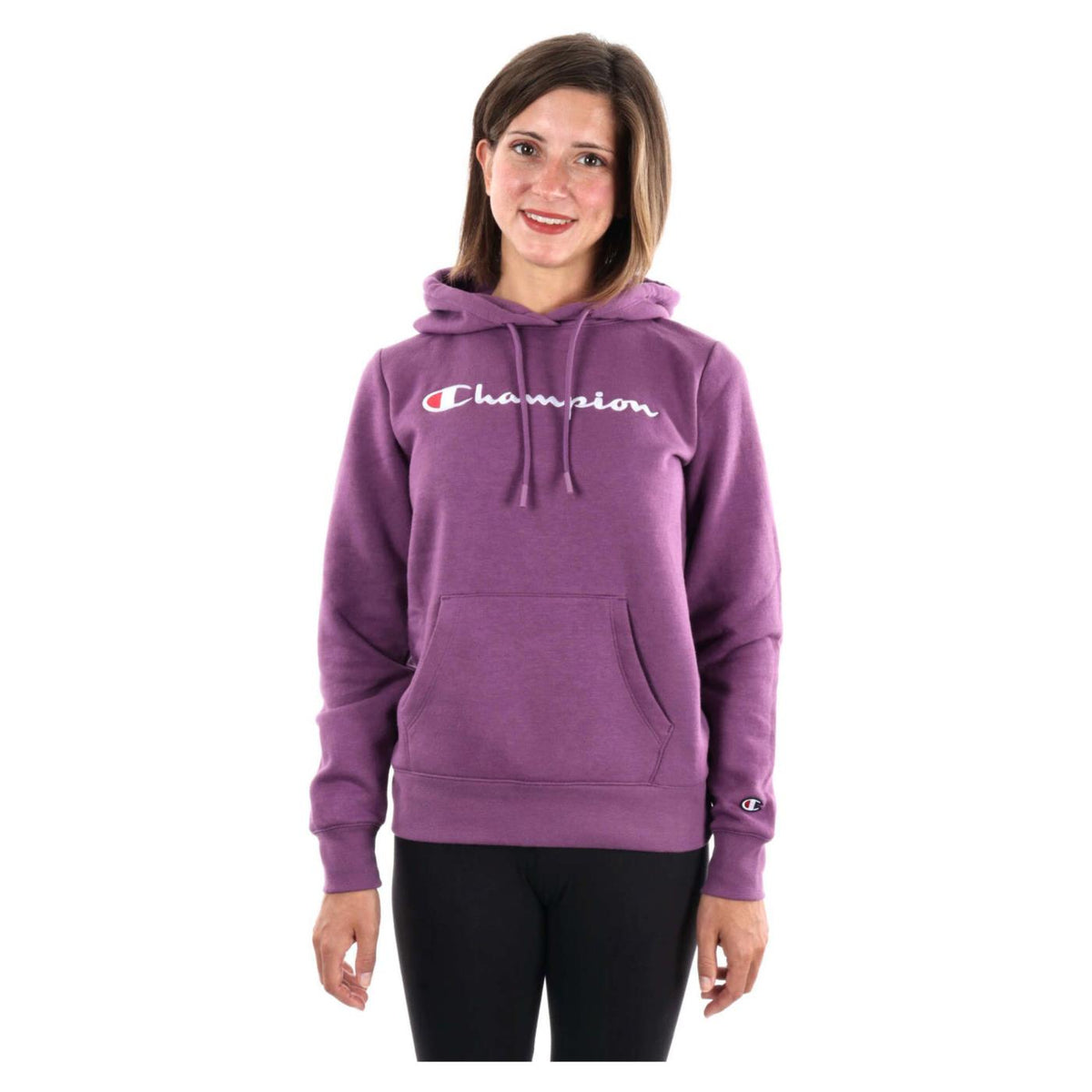 CHAMPION HOODED SWEATSHIRT - Viola - vista 2