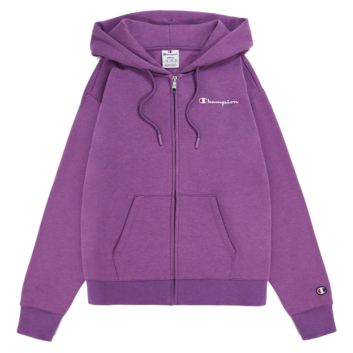 CHAMPION HOODED FULL ZIP SWEATSHIR - Viola - immagine principale