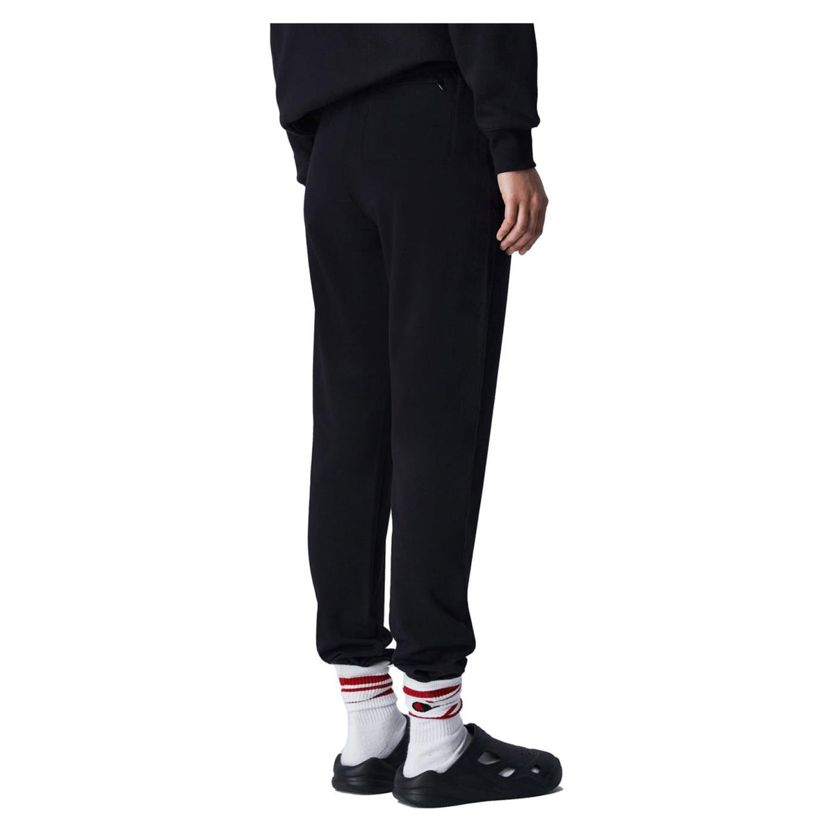 CHAMPION RIB CUFF PANTS - Nero - vista 3
