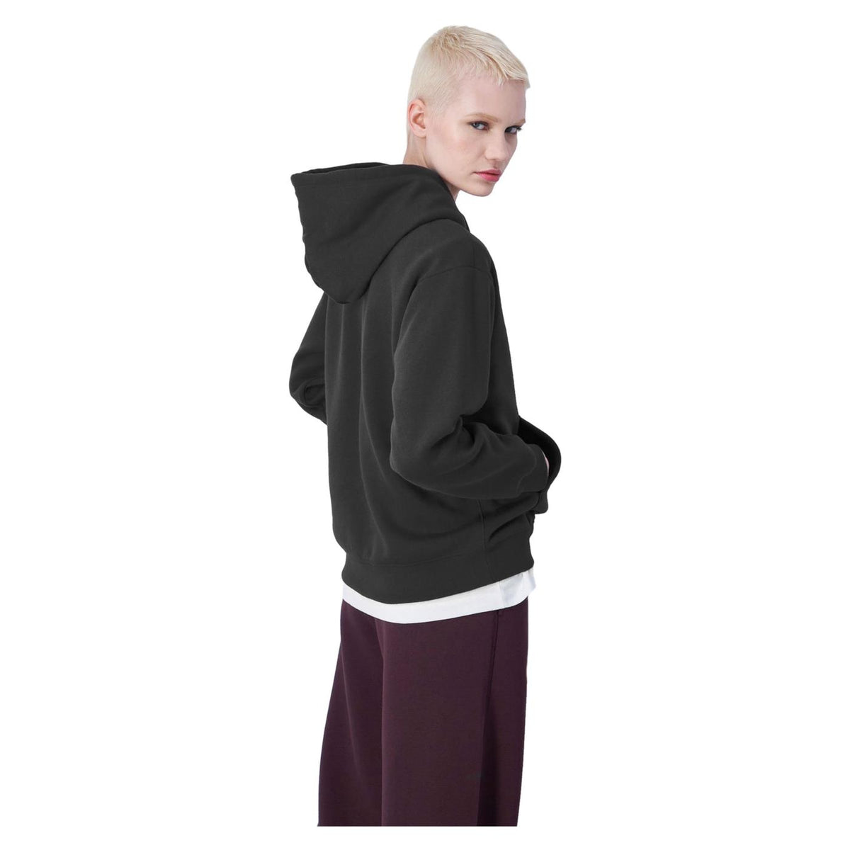 CHAMPION HOODED SWEATSHIRT - Nero - vista 3