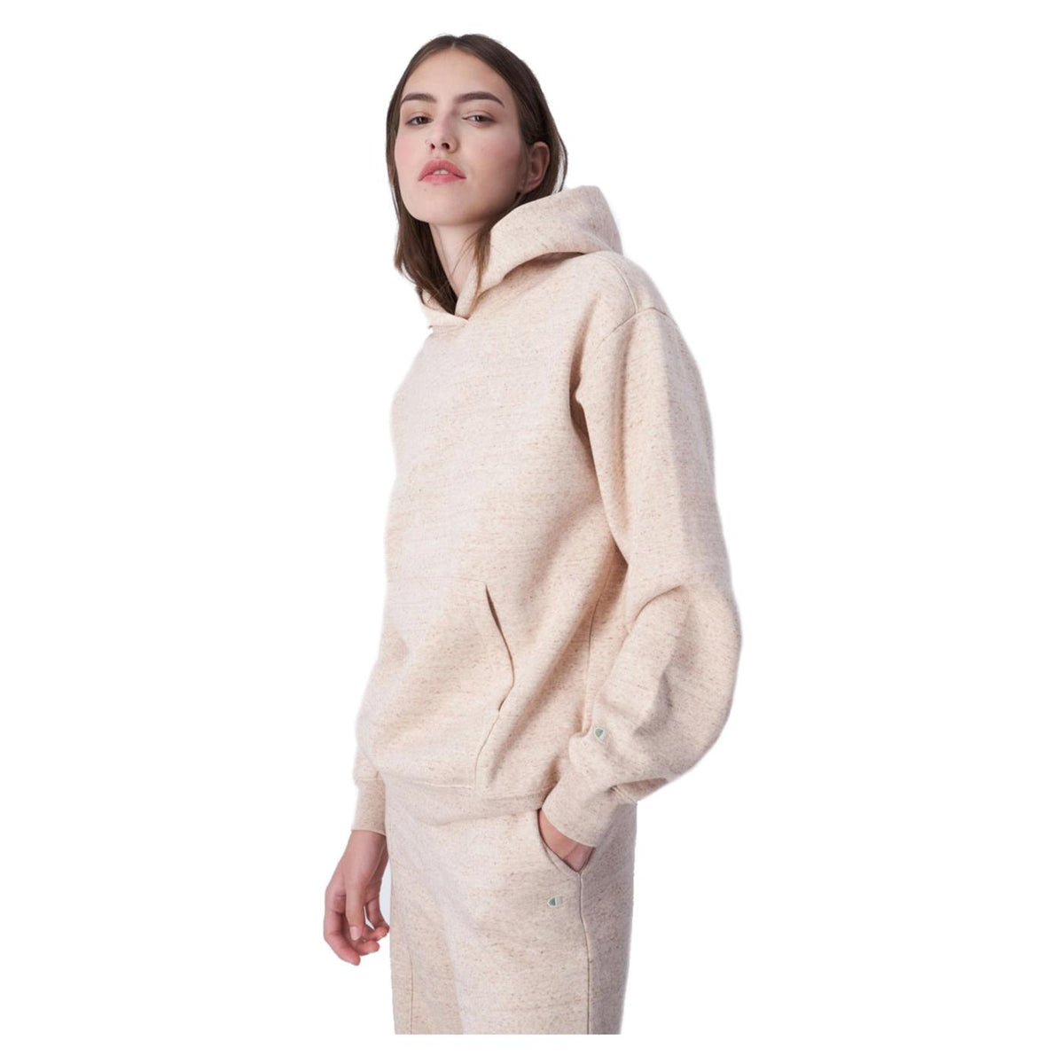 CHAMPION HOODED SWEATSHIRT - Beige - vista 2