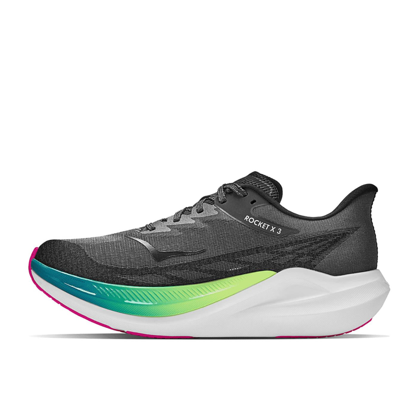 HOKA ROCKET X 3 - Nero - vista 2