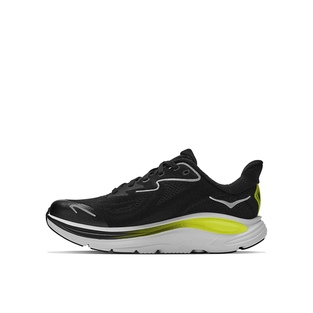 HOKA CLIFTON 10 BIG KIDS - Nero - vista 2
