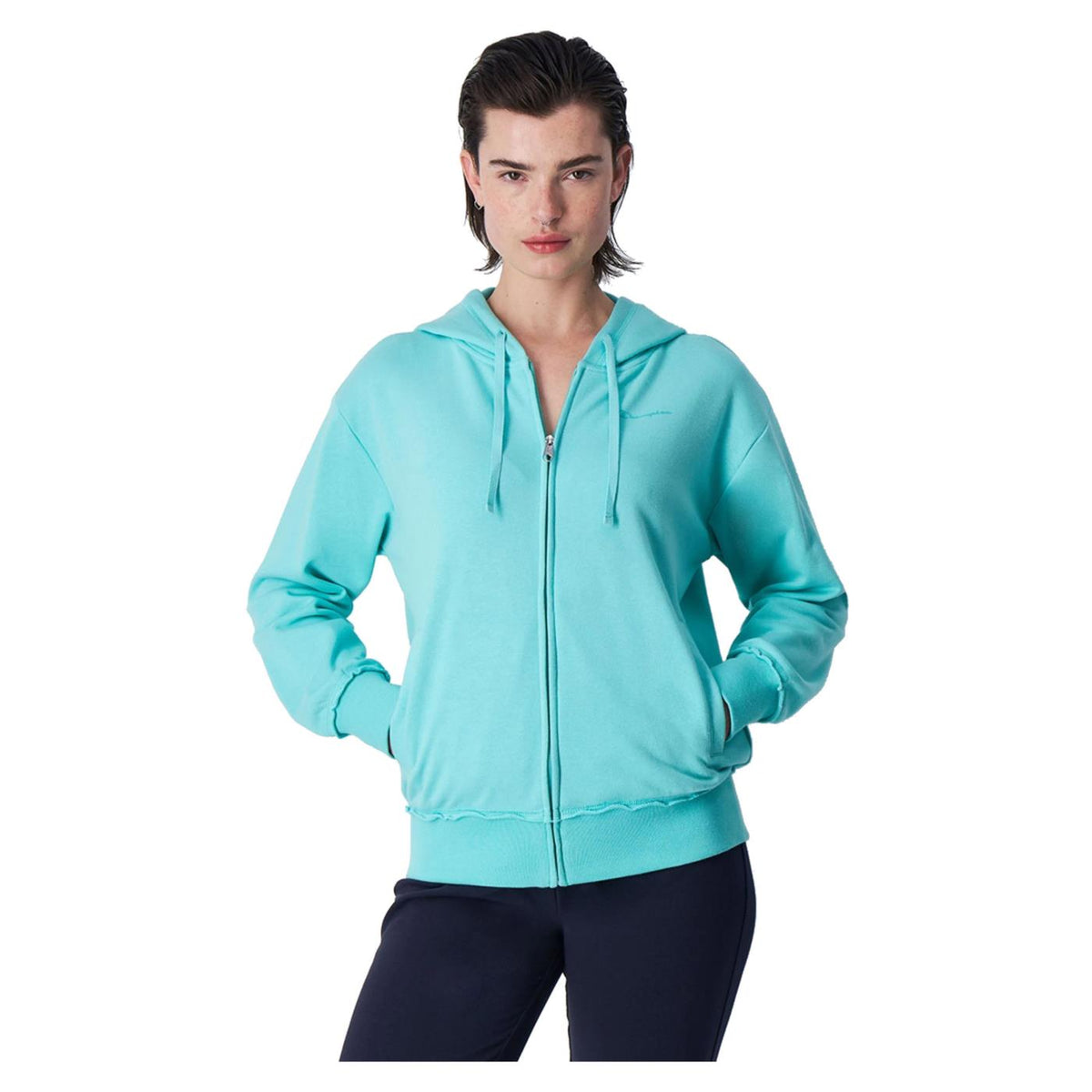 CHAMPION HOODED FULL ZIP SWEATSHIR