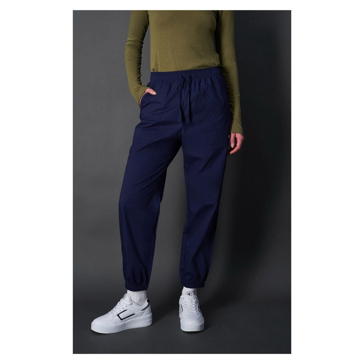 CHAMPION ELASTIC CUFF PANTS - Blu - vista 2