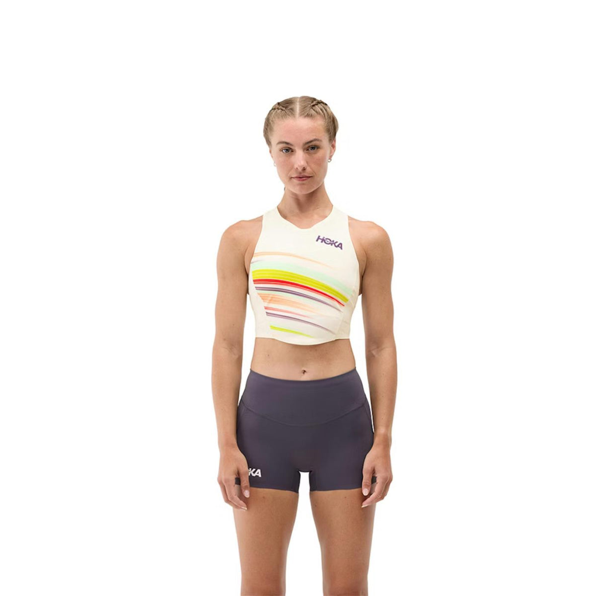 HOKA RACE DAY CROP BRA WOMAN