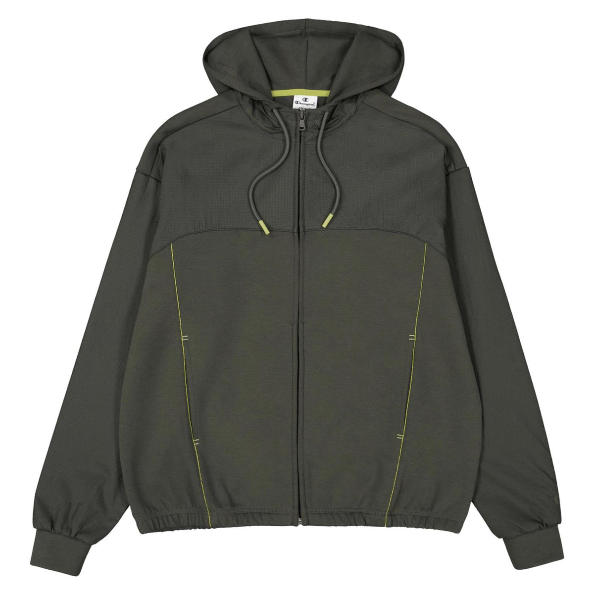 CHAMPION W HOODED FZ SWEATSHIRT